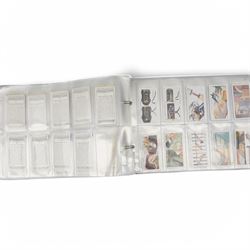 Large collection of cigarette cards, comprising approximately seventeen albums including RAF badges, Association Footballers 1935-1936, Air Raid Precautions, Motor Cars, and various other 'Wild Woodbine' boxes 