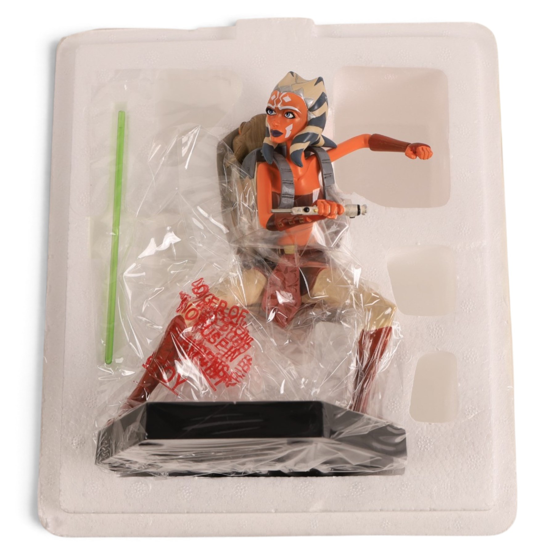 Three limited edition Gentle Giant Star Wars Animated Maquettes, comprising Emperor Palpatine, Clone Wars Roron Corobb and Clone Wars Ahsoka Tano with Rotta, all boxed 