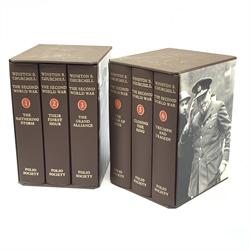 Winston S Churchill, The Second World War, six volume Folio Society set in original slip cases. 