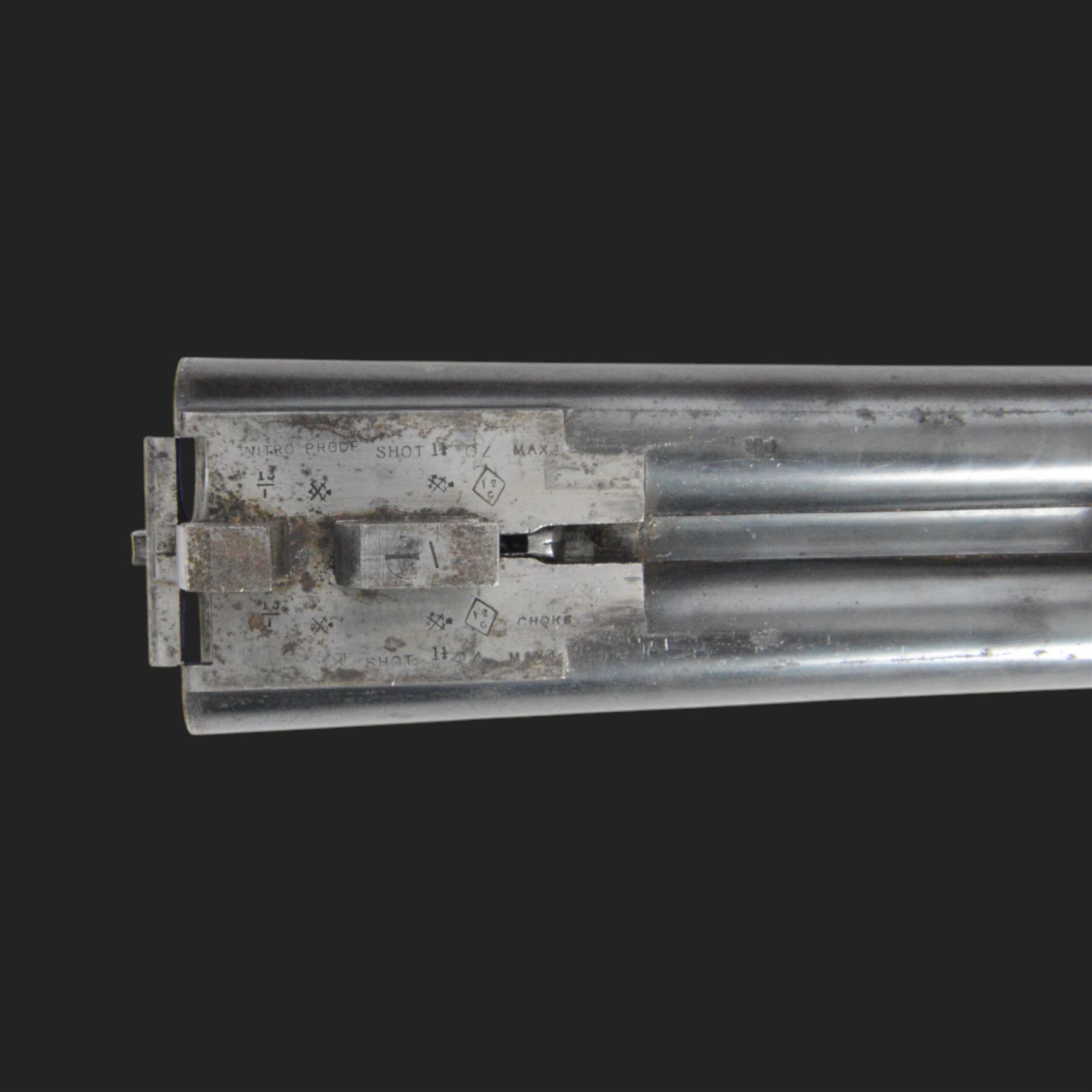 William Cashmore 12 bore, double trigger, boxlock ejector side by side double barrel shotgun with 71cm (28