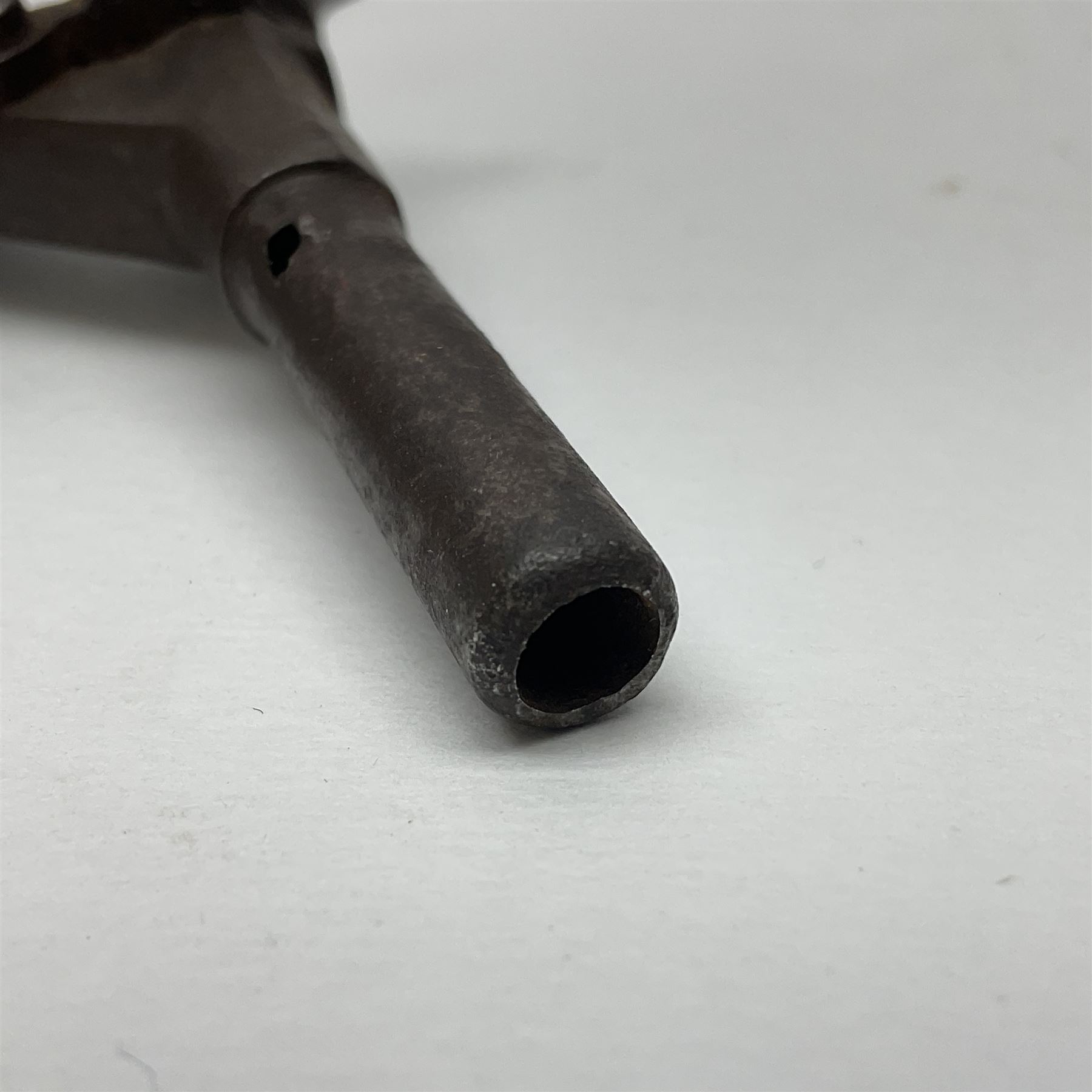 WW2 group of three medals comprising 1939-1945 War Medal, France & Germany Star and 1939-1945 Star; all with ribbons; 1930s Hull Savings Bank silver and enamel presentation fob; three medallions depicting Hitler, Mussolini and Mao Tse Tung; quantity of modern crowns and other coins; and a 6mm Flobert style starting pistol