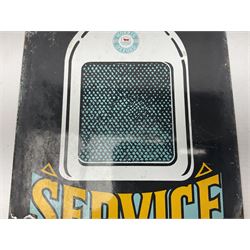 Morris Service enamel advertising sign, H26cm W18cm