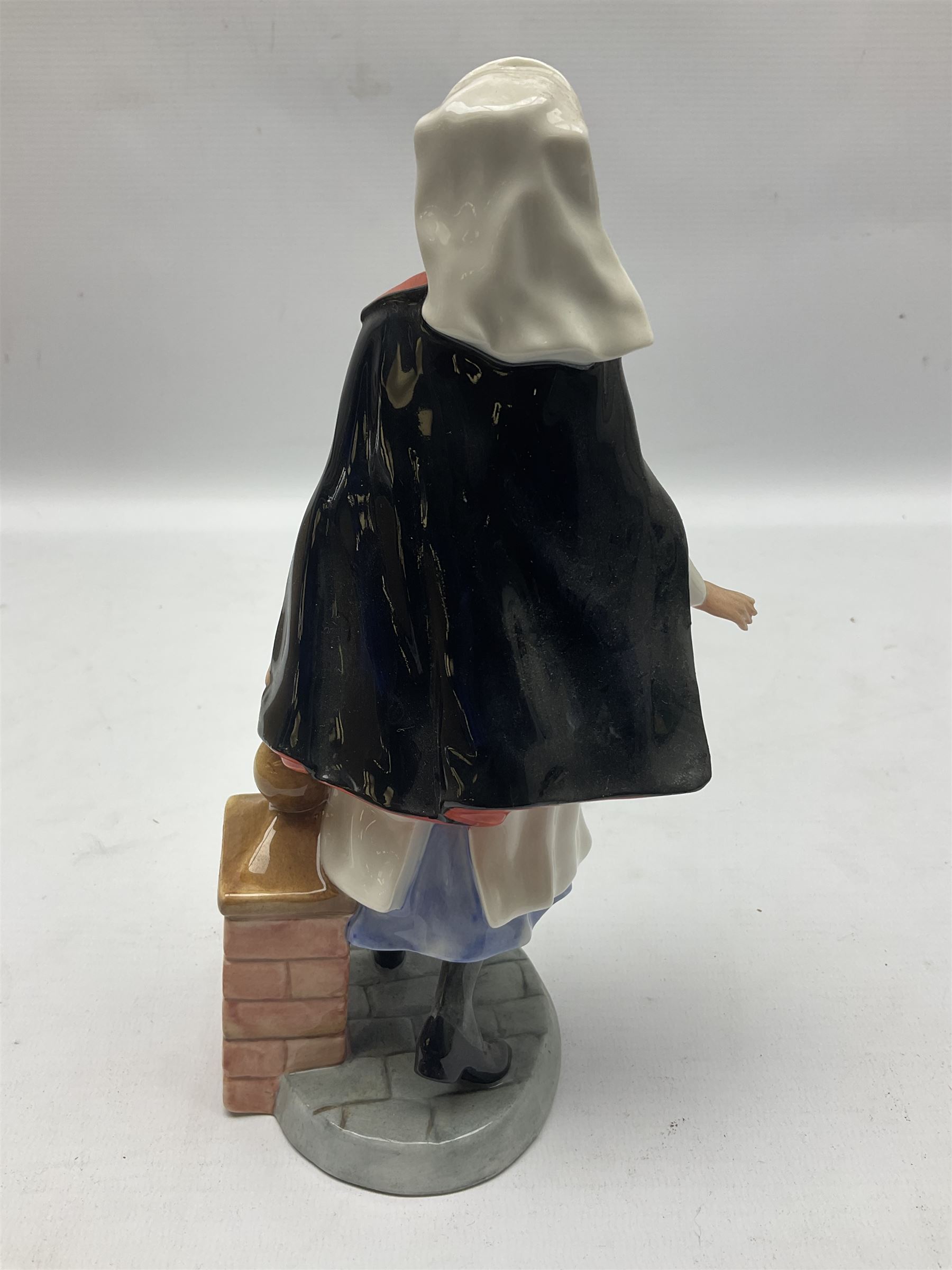 Royal Doulton figure, Nurse HN4287, modelled by Adrian Hughes, with printed mark beneath, H22cm