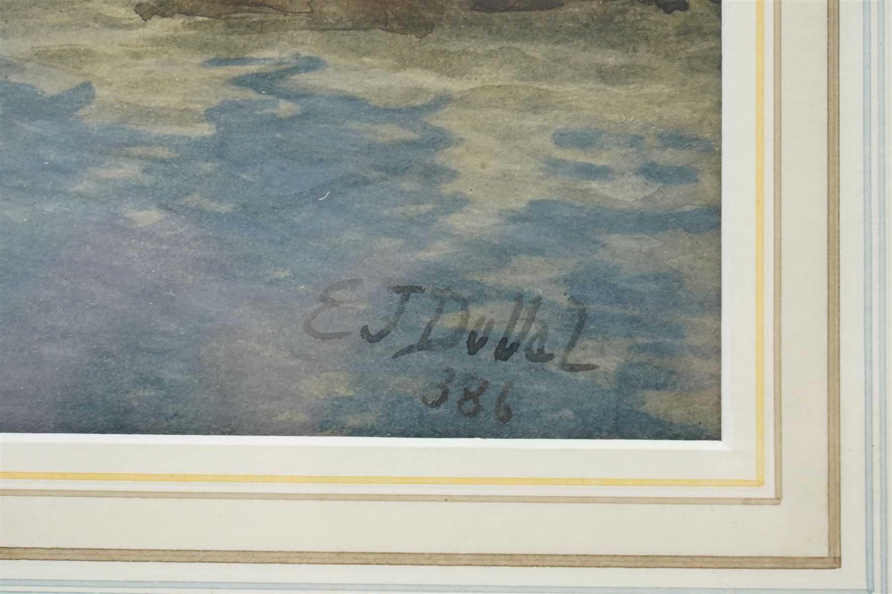 Edward James Duval (British 1838-1923): St Monans Harbour, watercolour signed, titled verso 47cm x 70cm