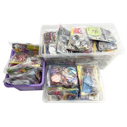 Large quantity of Mcdonalds toys to include Herbie and Polly Pocket in three boxes