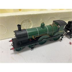 Hornby ‘00’ gauge - Class T9 4-4-0 locomotive Collector Centre Special 118/1200 no.30119 in BR green; Class 06 2-8-0 locomotive no.7675 in LNER black; West Country Class 4-6-2 locomotive ‘City of Wells’ no.34092 in BR green; in original boxes (3) 