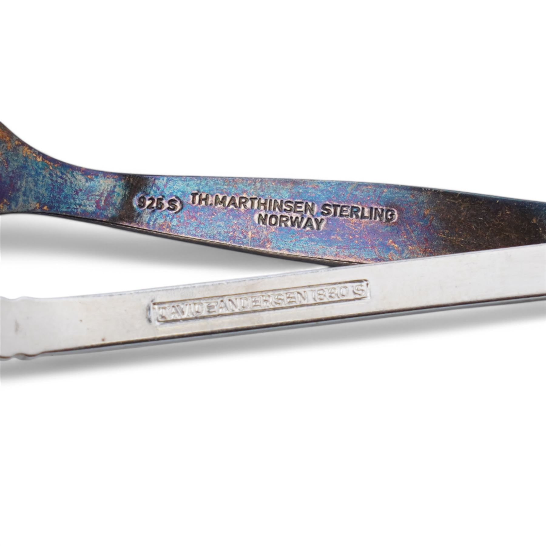 Norway sterling silver 925 スプーン シュガートング $_57.JPG?set_id=880000500F