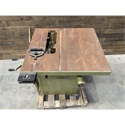 Startrite tilt-arbour planer table saw