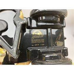 Ringtons novelty teapots, comprising the Ringtons Delivery Van teapot, and the Tea Merchant teapot, both with boxes and certificates of ownership.