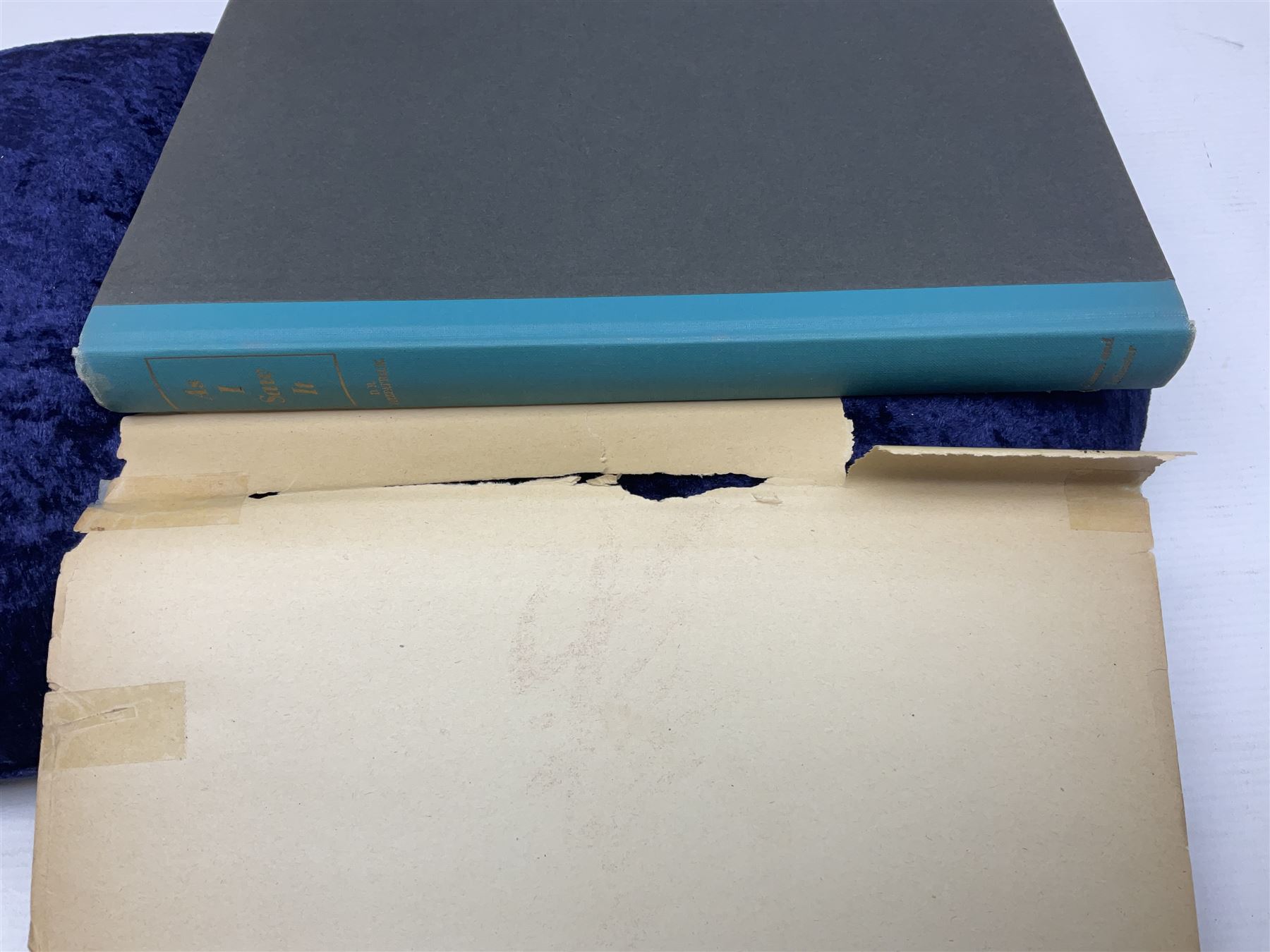 The Caxton Edition of Raemaekers' Cartoons; and Fitzpatrick D.R.: As I Saw It. 1953 New York. Collection of over 300 cartoons 1930s - 1950s. Dustjacket. (2)
