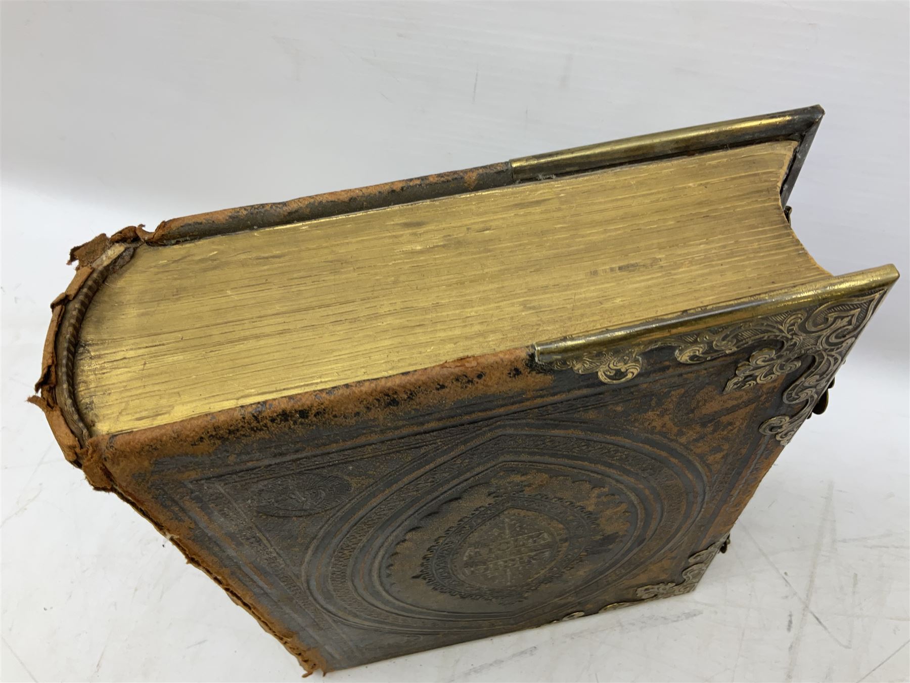 Brown's Self Interpreting Family Bible, The Holy Bible Old & New Testaments by Reverend John Brown, with coloured plates