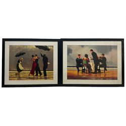 Pair of Jack Vettriano prints, 47cm x 60