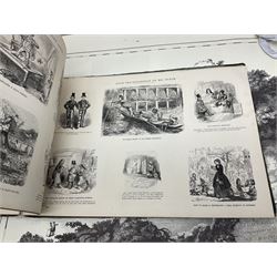 John Leech, pictures of Life and Character, first series, together with a collection of maps of Yorkshire 