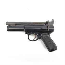 Webley Premier Mark II .22 air pistol, the chamber marked 'Webley & Scott Ltd Premier MK. ...