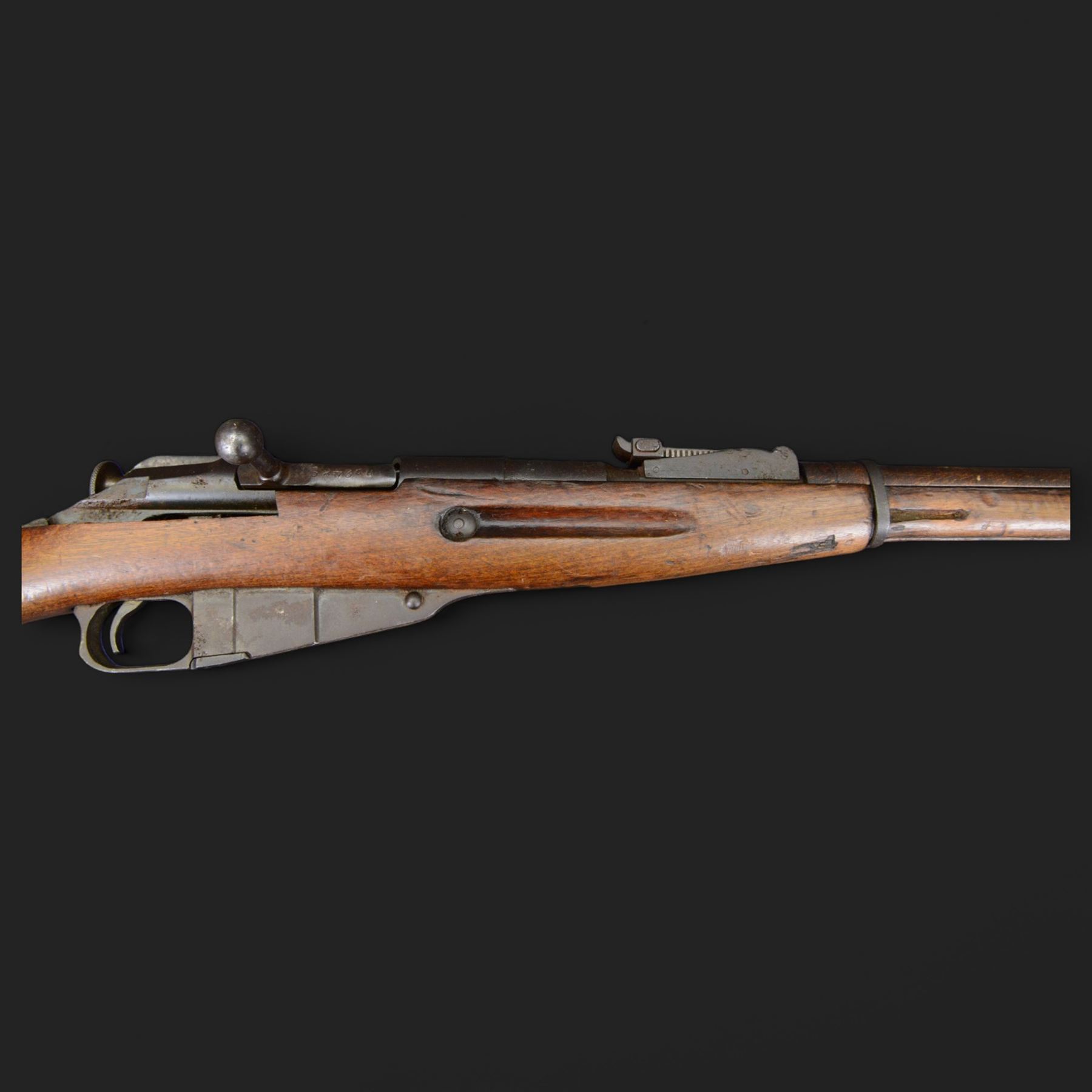 REGISTERED FIREARMS DEALER ONLY De-activated Russian Mosin Nagant 7.62x54RMN2575 bolt action rifle, serial number 117,  72cm (28.5
