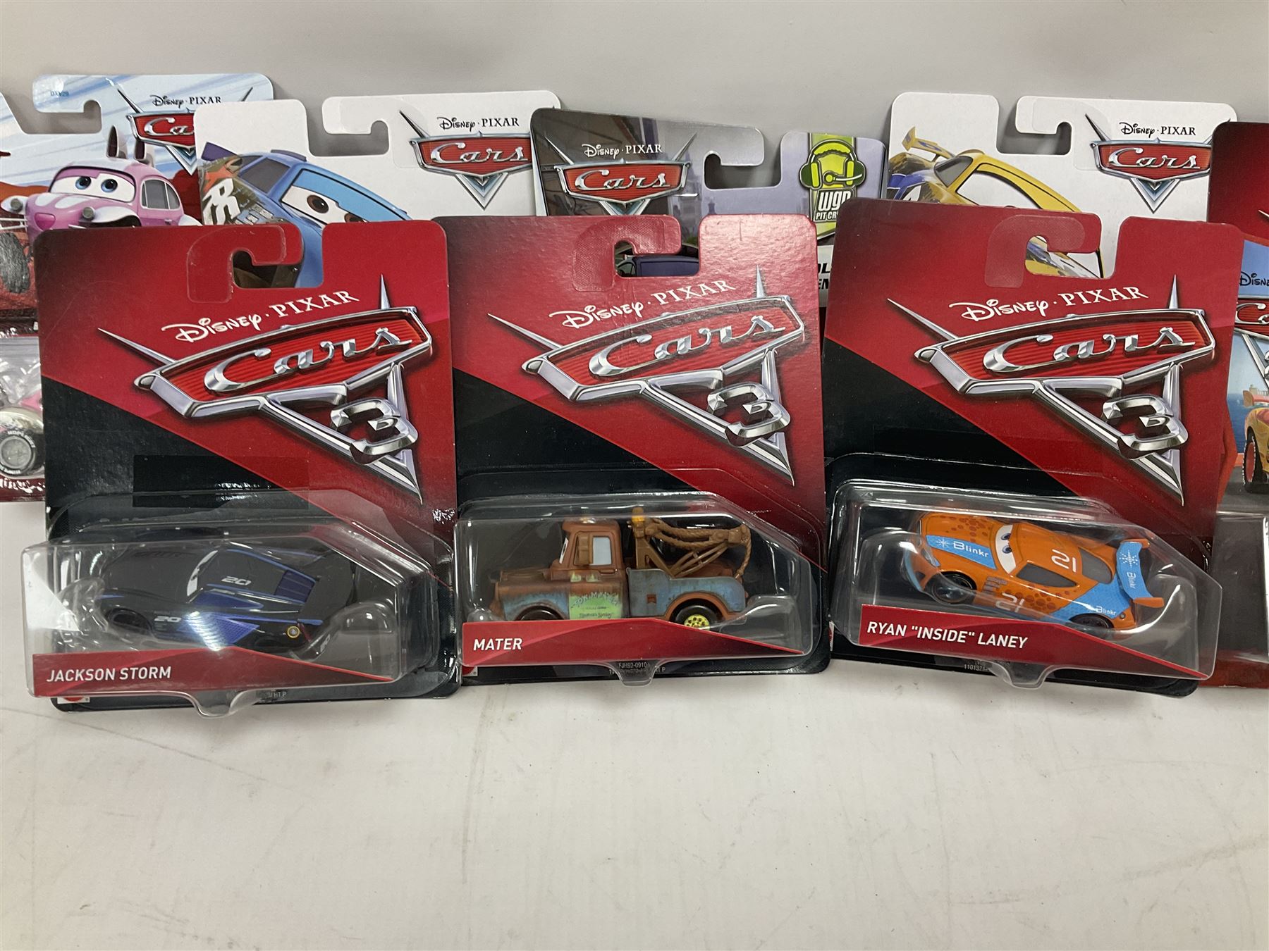 Disney Pixar 'Cars' - forty-four Mattel carded die-cast | Toys
