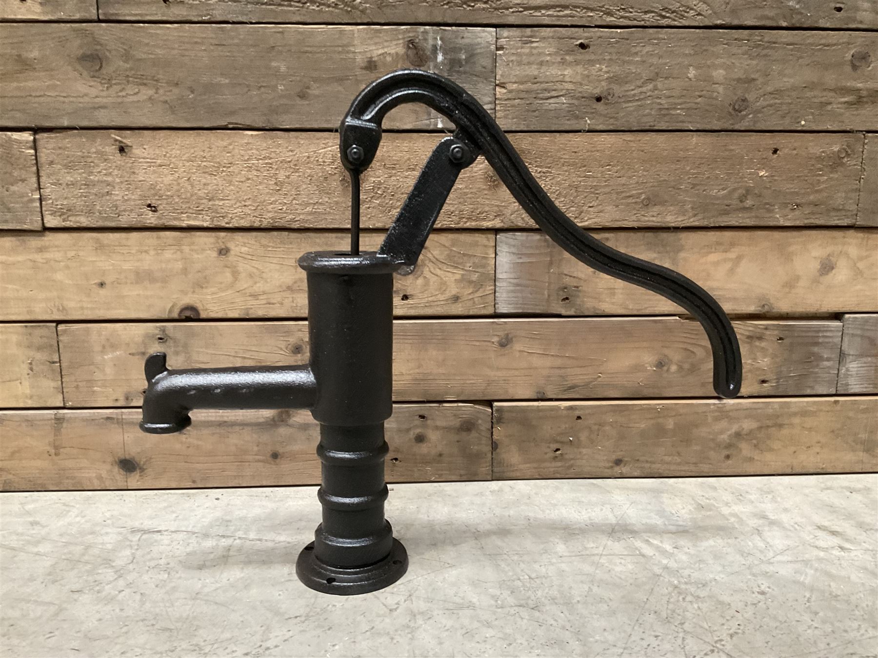 Small cast iron water pump