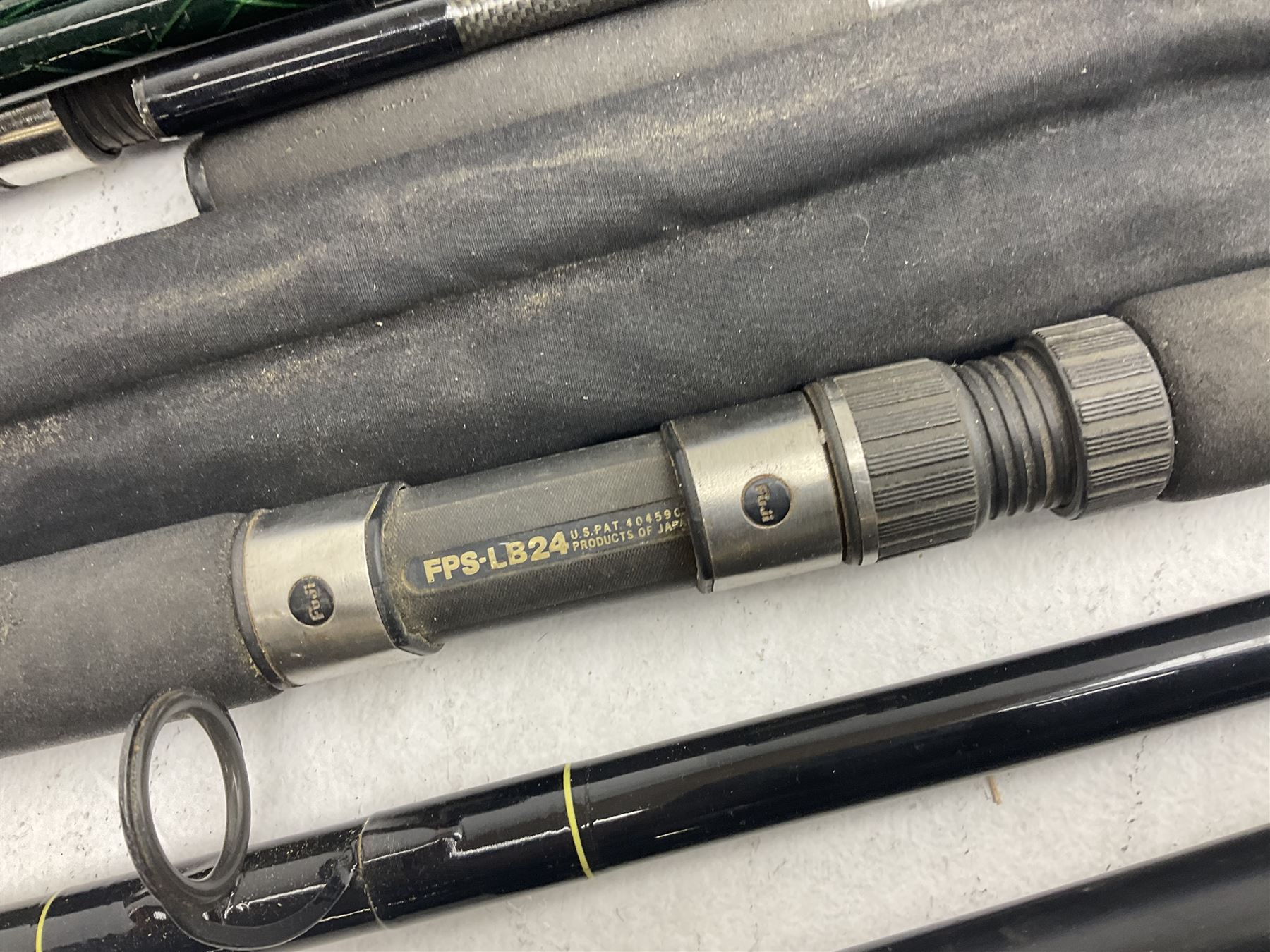 Quantity of fishing rods, poles and nets to include Shimano Beast