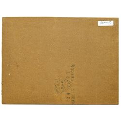 Owen Bowen (Staithes Group 1873-1967): Country Manor, oil on board signed 30cm x 41cm