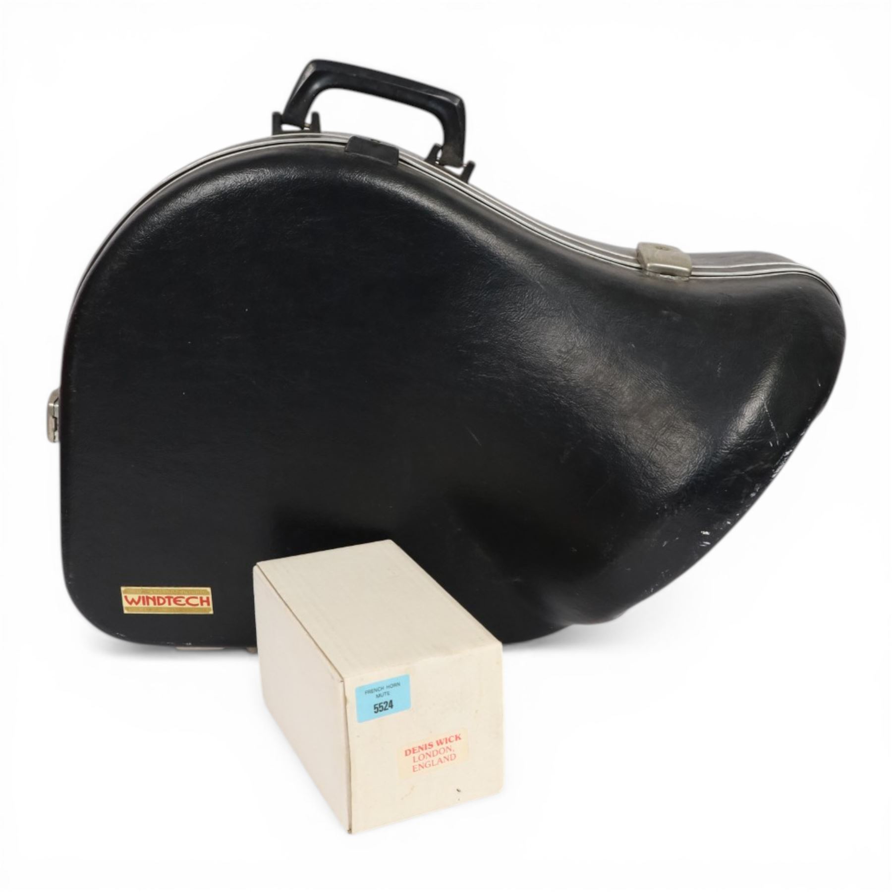 Boosey & Hawke B&H 400 French horn, in fitted hard case with Denis Wick mute