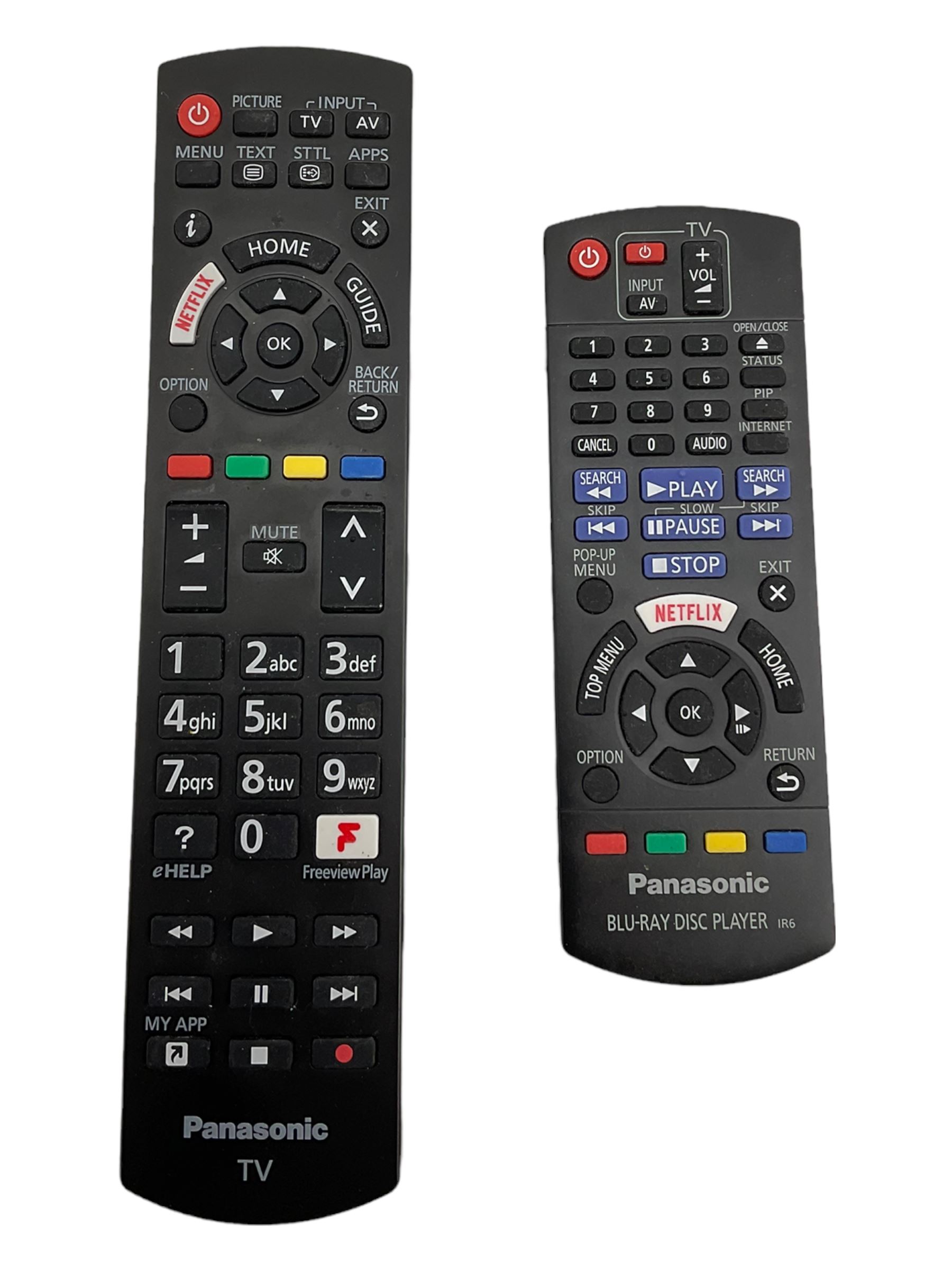 Panasonic 32 inch TV with DVD player and wall bracket and CD rack including various CDs 