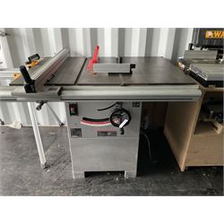 “Sip”, 10” Table saw with aluminium guides, 3500 rpm - THIS LOT IS TO BE COLLECTED BY APPOINTMENT FROM DUGGLEBY STORAGE, GREAT HILL, EASTFIELD, SCARBOROUGH, YO11 3TX