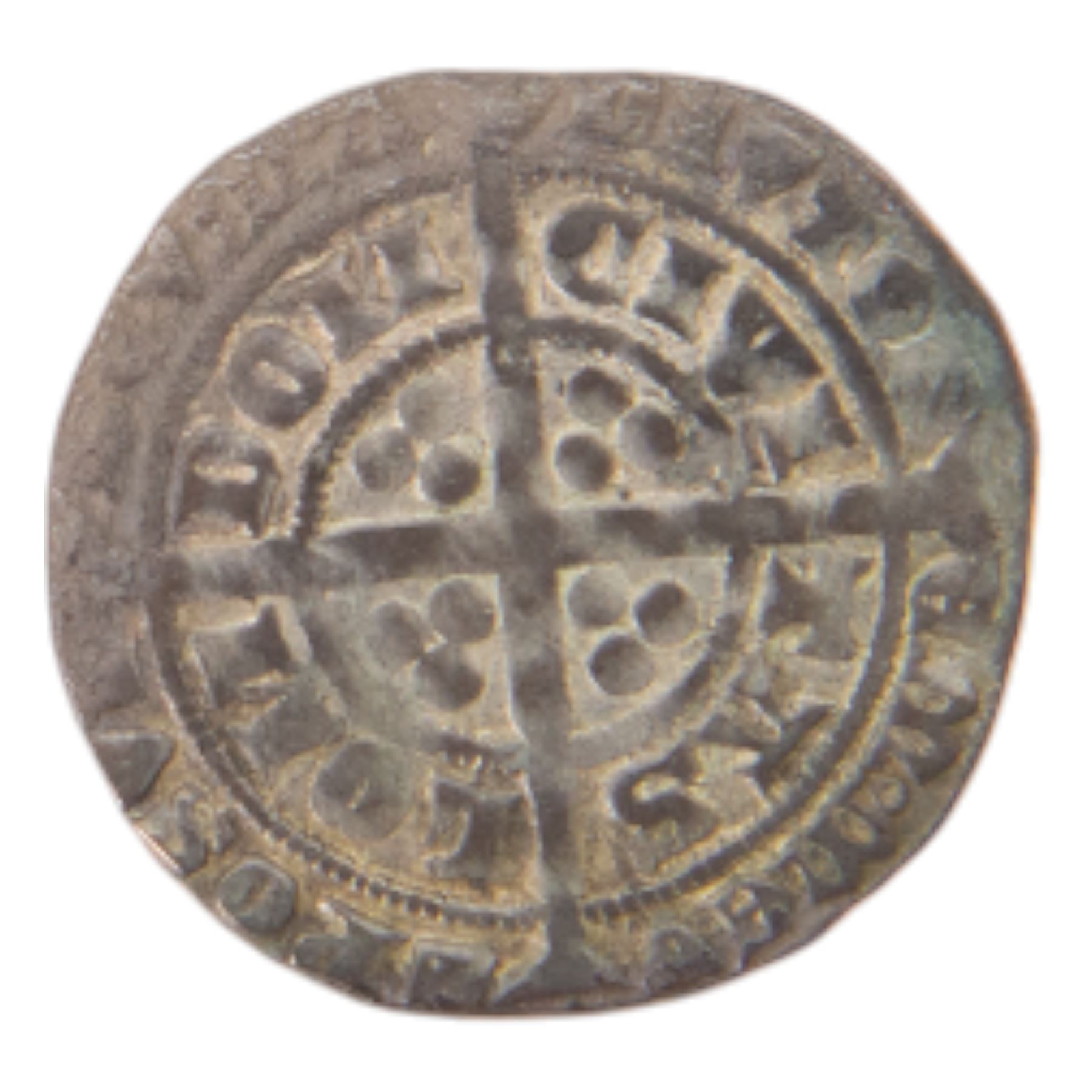 Edward III Pre-Treaty period silver groat coin