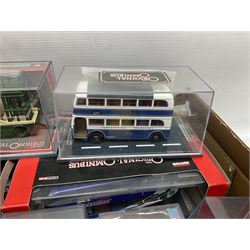 Corgi The Original Omnibus Company die-cast bus models, together with various other die-cast buses, all boxed