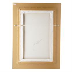 Terry Bradley (Irish 1965-): 'Cocktail Hour', limited edition colour giclee on canvas signed and numbered 141/250 in pencil verso, together with certificate of authenticity 90cm x 58cm