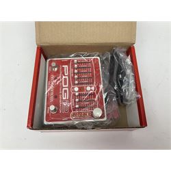 Electro Harmonix POG 2 Polyphonic Octave Generator guitar pedal, boxed 