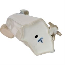 Four Lladro figures, comprising Summer Infatuation 6366, Butterfly Treasures 6777, Girl with Calla Lilies 4650 and Shepherdess with Dog 1034