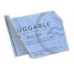 Ruggable Sarah blue quartz rug, with non slip cushion backing