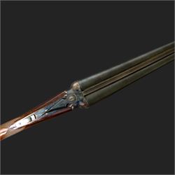 Spanish AYA 12-bore side-by-side double barrel boxlock ejector shotgun with 66cm(26