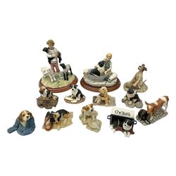 Twelve Border Fine Arts figure groups, t