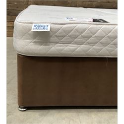 Hotel Contract Beds - SuperKing pair of 3’ divan zip together twin beds