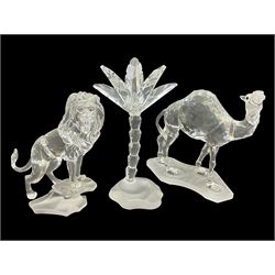 Swarovski Crystal animals, comprising ca