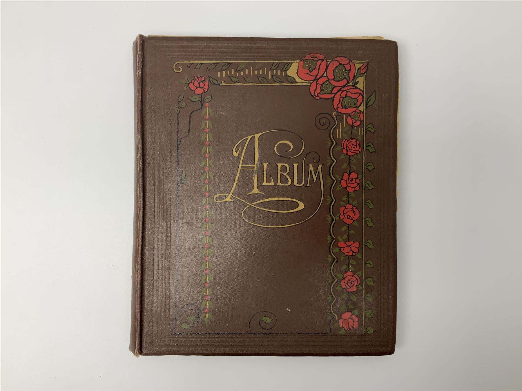 Album of WWII era paper ephemera, to include cartoon illustrations by George Goodwin Butterworth and Clive Uptton, articles and photographs