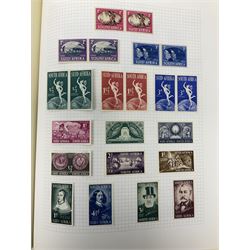 Queen Victoria and later stamps, including Cape of Good Hope, British South Africa Company, Nyasaland Protectorate, Rhodesia, South Africa etc, housed in 'The Grafton Stamp Album'