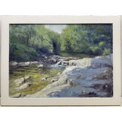 Neil Tyler (British 1945-): 'Betws-y-Coed', oil on canvas signed, titled verso 49cm x 69cm