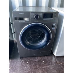 Samsung washer. WW90J5456BFX 9kg 1400rpm - THIS LOT IS TO BE COLLECTED BY APPOINTMENT FROM DUGGLEBY STORAGE, GREAT HILL, EASTFIELD, SCARBOROUGH, YO11 3TX