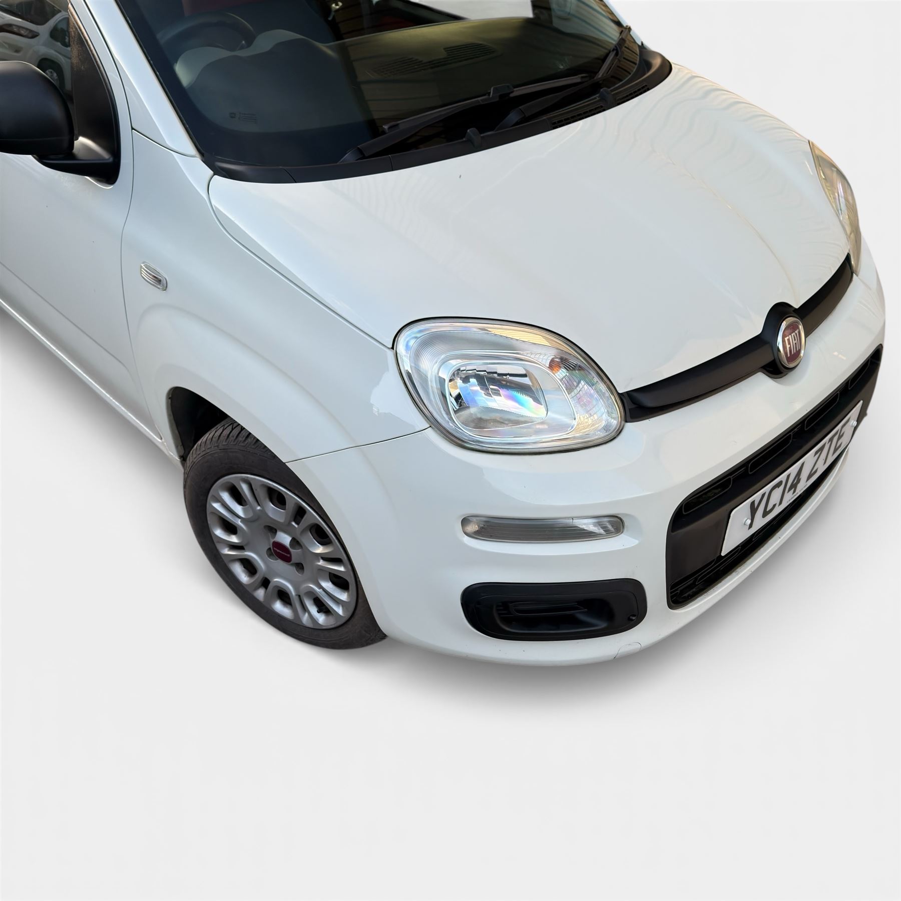 Fiat panda 1.2L petrol, 2014, white, YC14 ZTE, 45000 miles