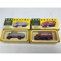 Nineteen Lledo Vanguards 1:64 scale 1950's-1960's Classic Commercial Vehicles die-cast models, all boxed (19)