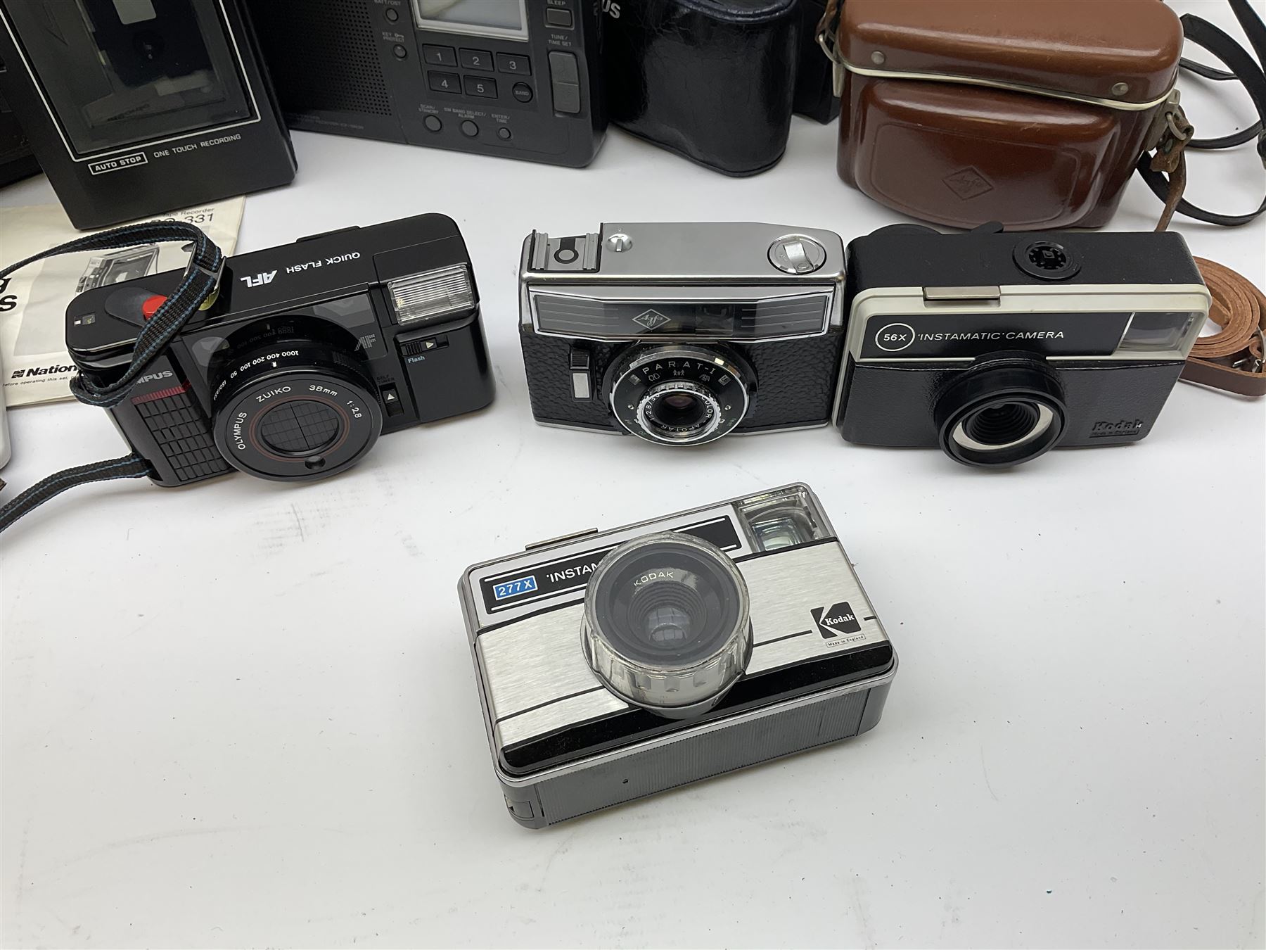 Commodore LC63SR scientific calculator in case; Casio HS8LU solar