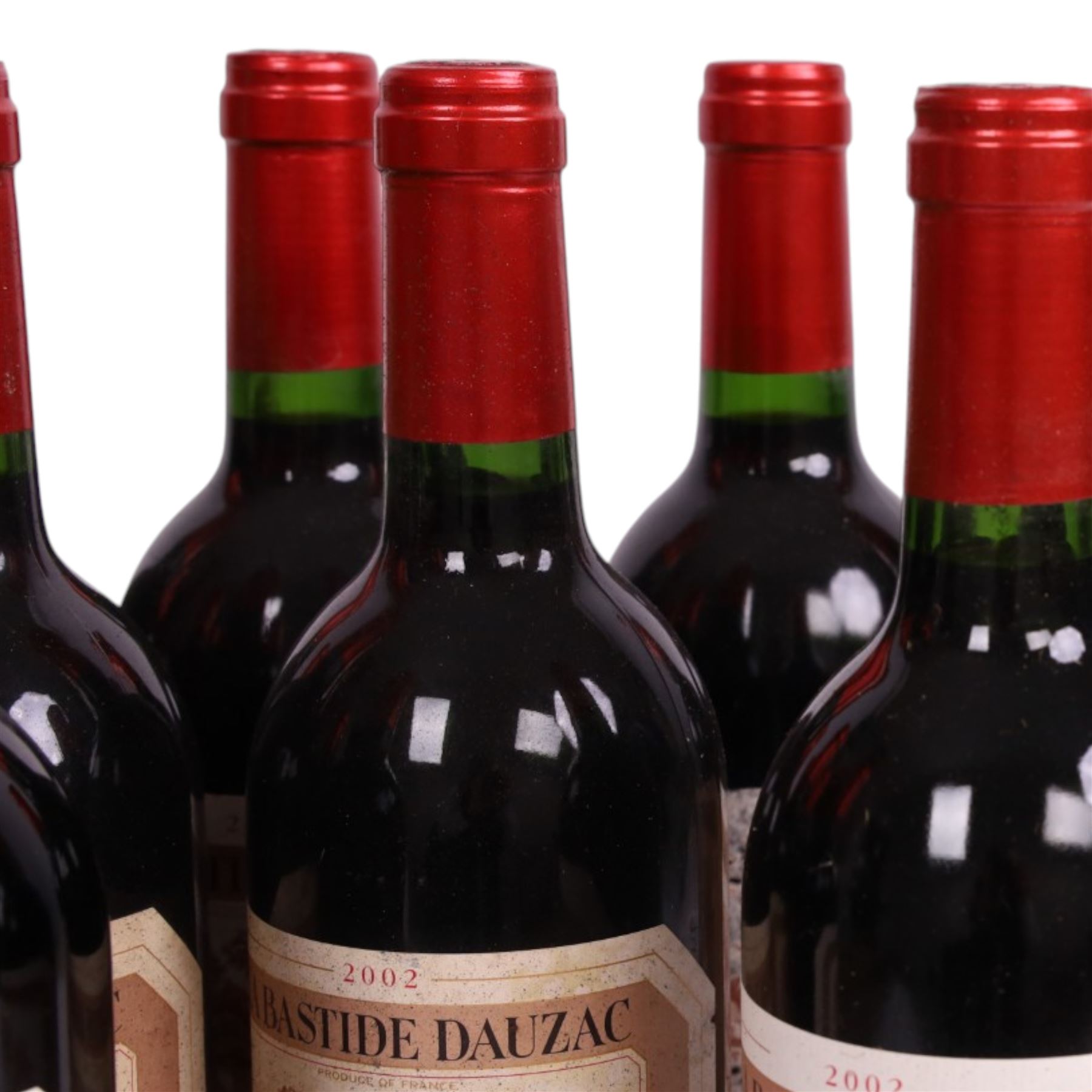 Chateau Dauzac 2002 Margaux, 750ml, 13% vol, twelve bottles