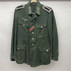 WW2 German Army herringbone combat tunic