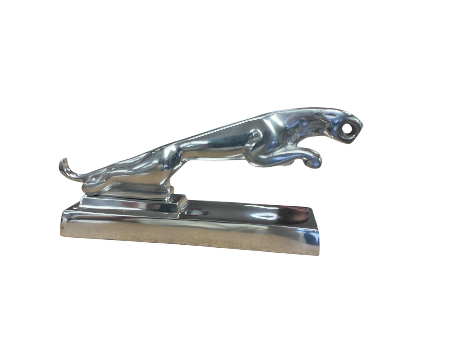 Reproduction Jaguar car mascot, H12cm