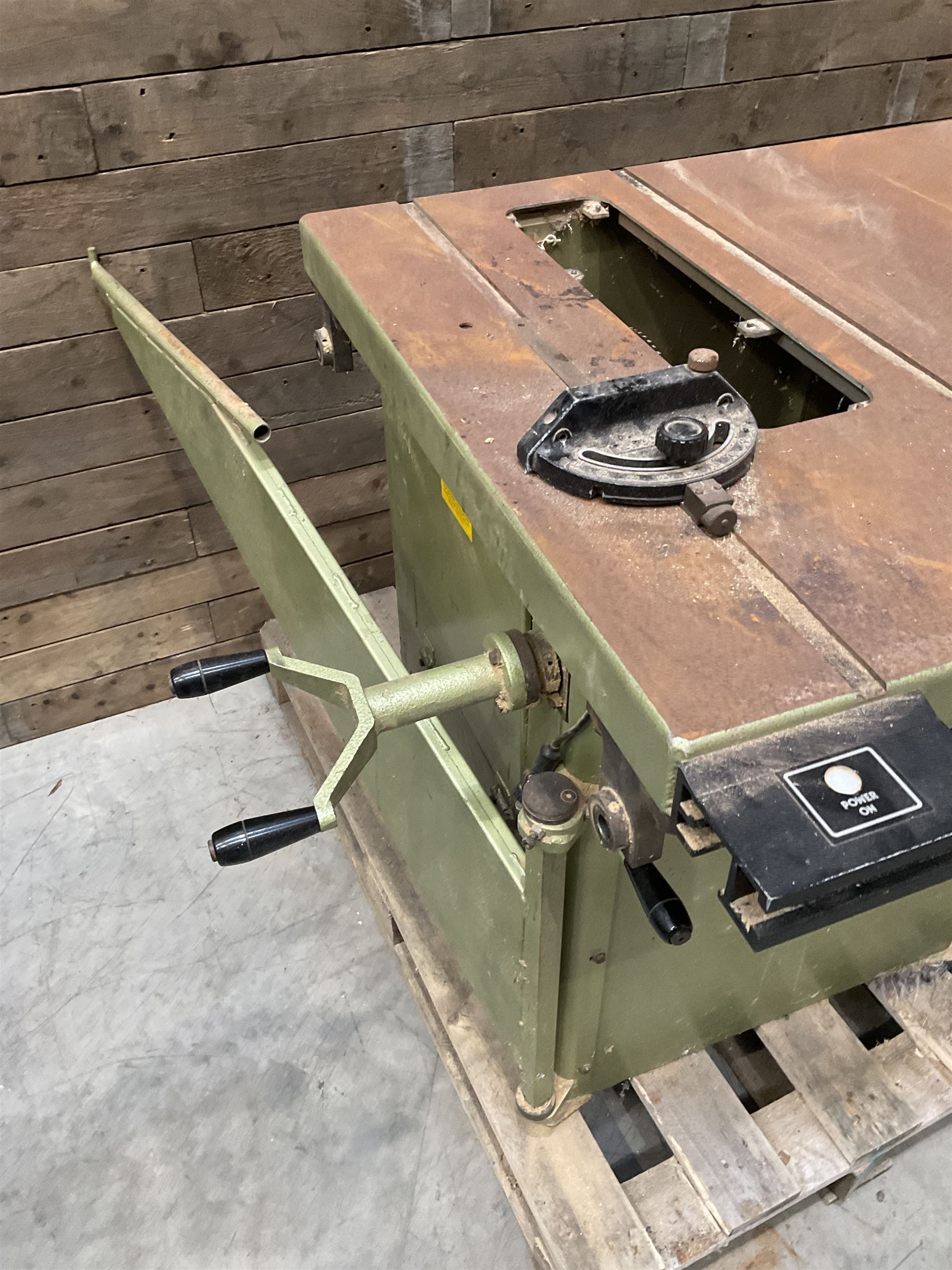 Startrite tilt-arbour planer table saw
