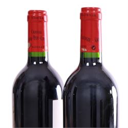 Chateau Grand-Puy-Lacoste Pauillac 1996 13%vol 750ml, two bottles 