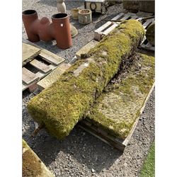 Large 19th century stone garden roller - THIS LOT IS TO BE COLLECTED BY APPOINTMENT FROM DUGGLEBY STORAGE, GREAT HILL, EASTFIELD, SCARBOROUGH, YO11 3TX