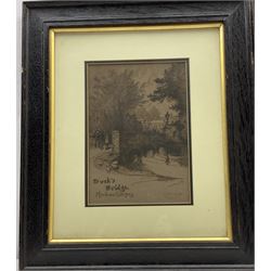 Edward Burrow (British 1869-1935): 'Marlborough College', set seven etchings pub. Cheltenham 1896, 27cm x 19cm (7) - VENDOR WILL COLLECT 